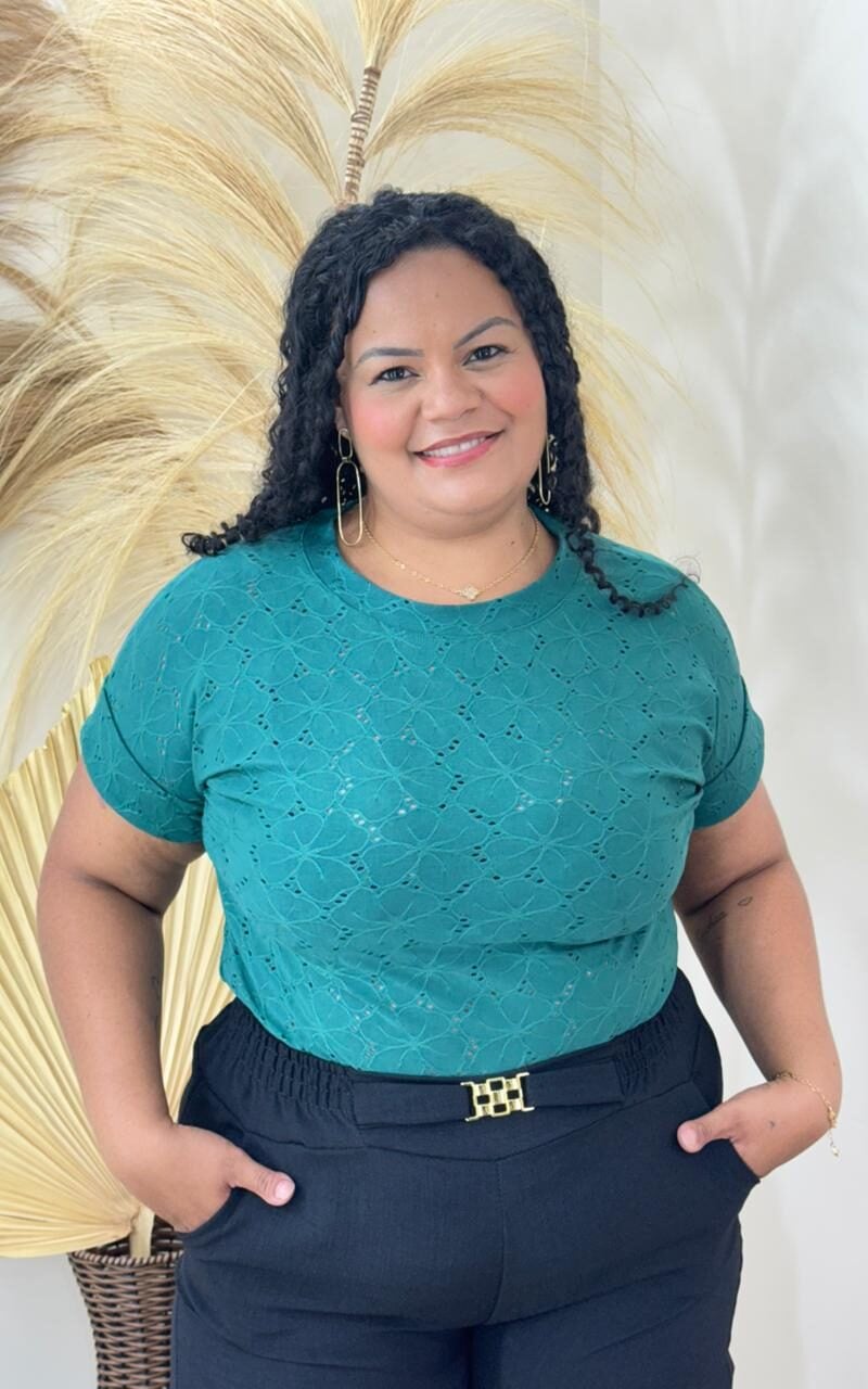 blusa plus size soraya