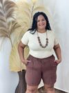 shor plus size calÊndria