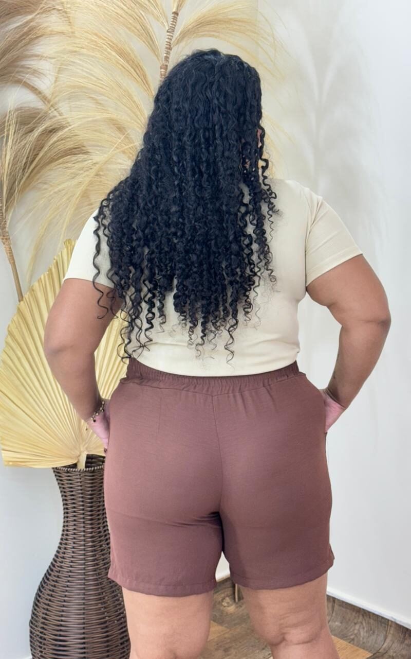 shor plus size calÊndria