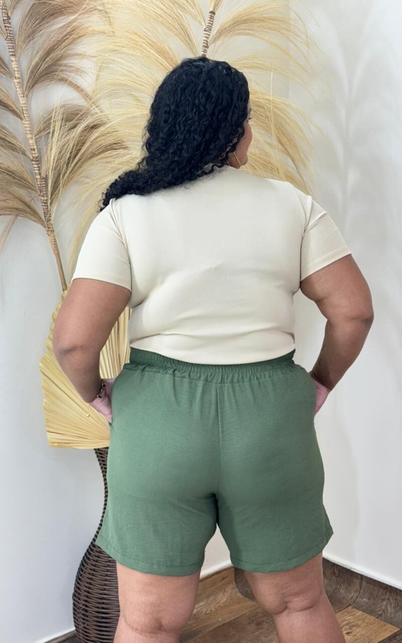 shor plus size calÊndria