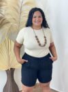 shor plus size calÊndria