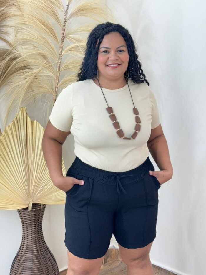 shor plus size calÊndria