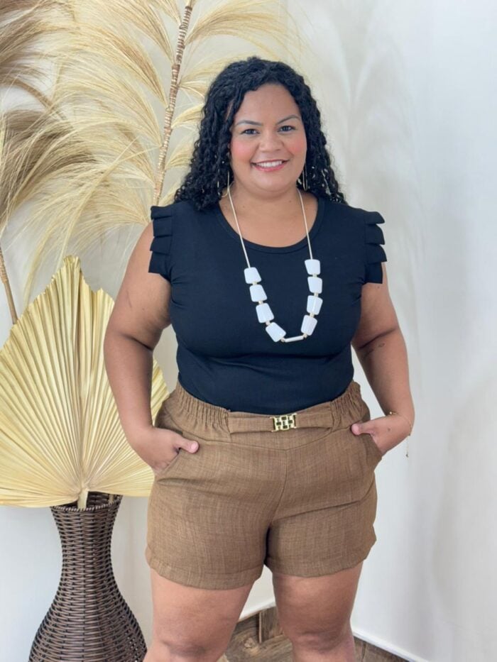 short plus size yasminah 6526