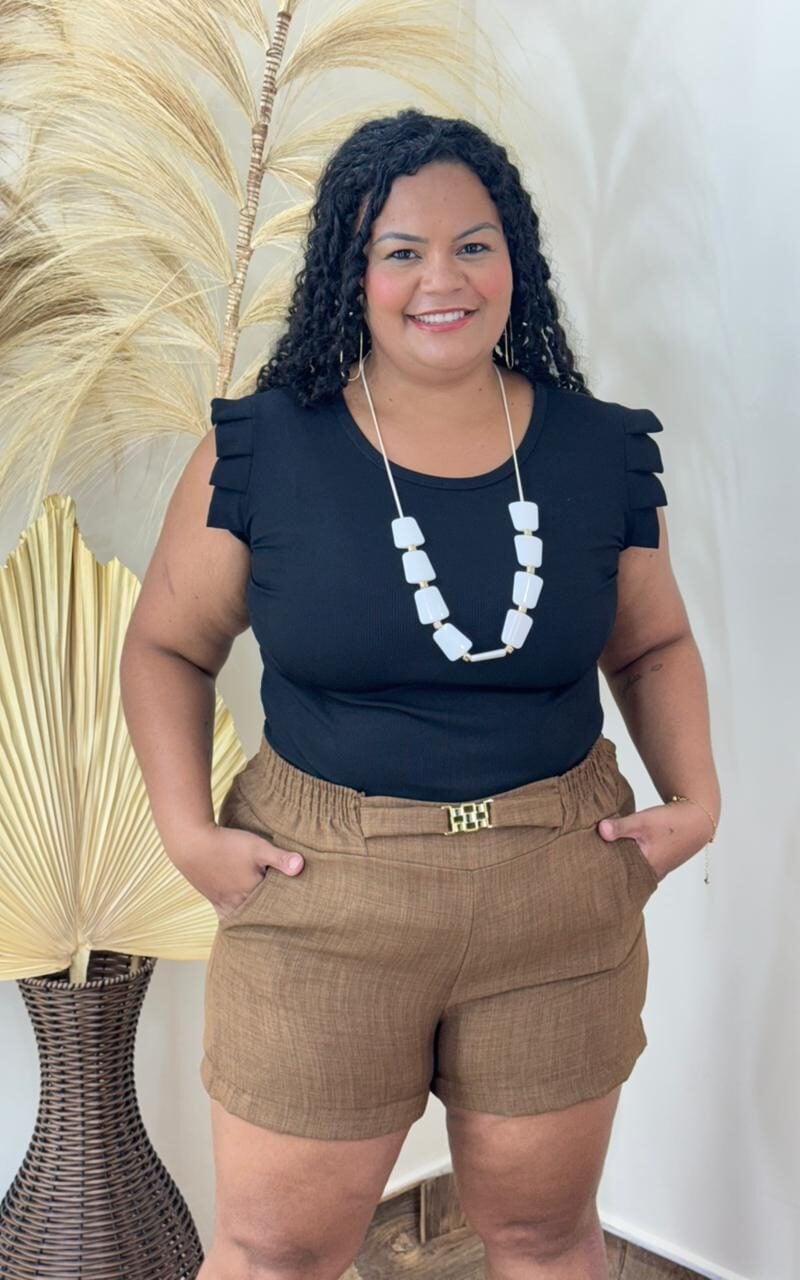 short plus size yasminah 6526