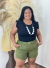 short plus size yasminah 6526