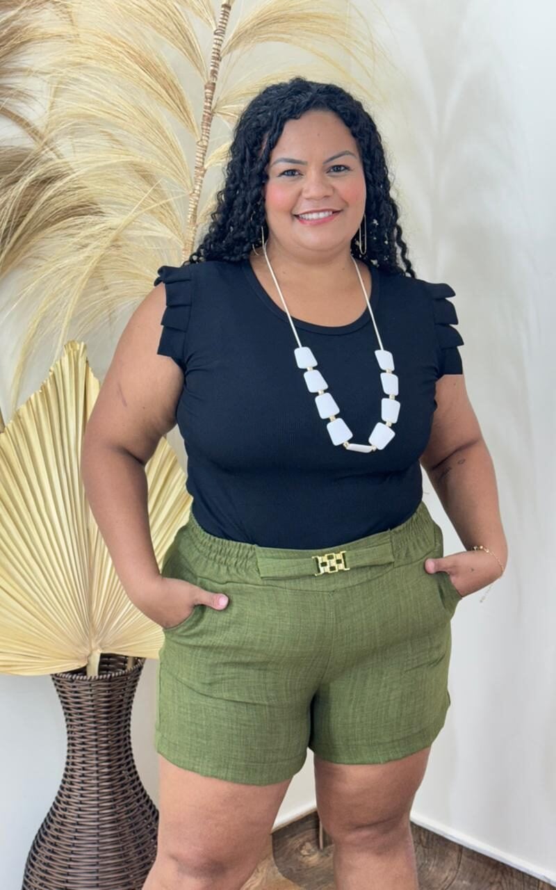 short plus size yasminah 6526