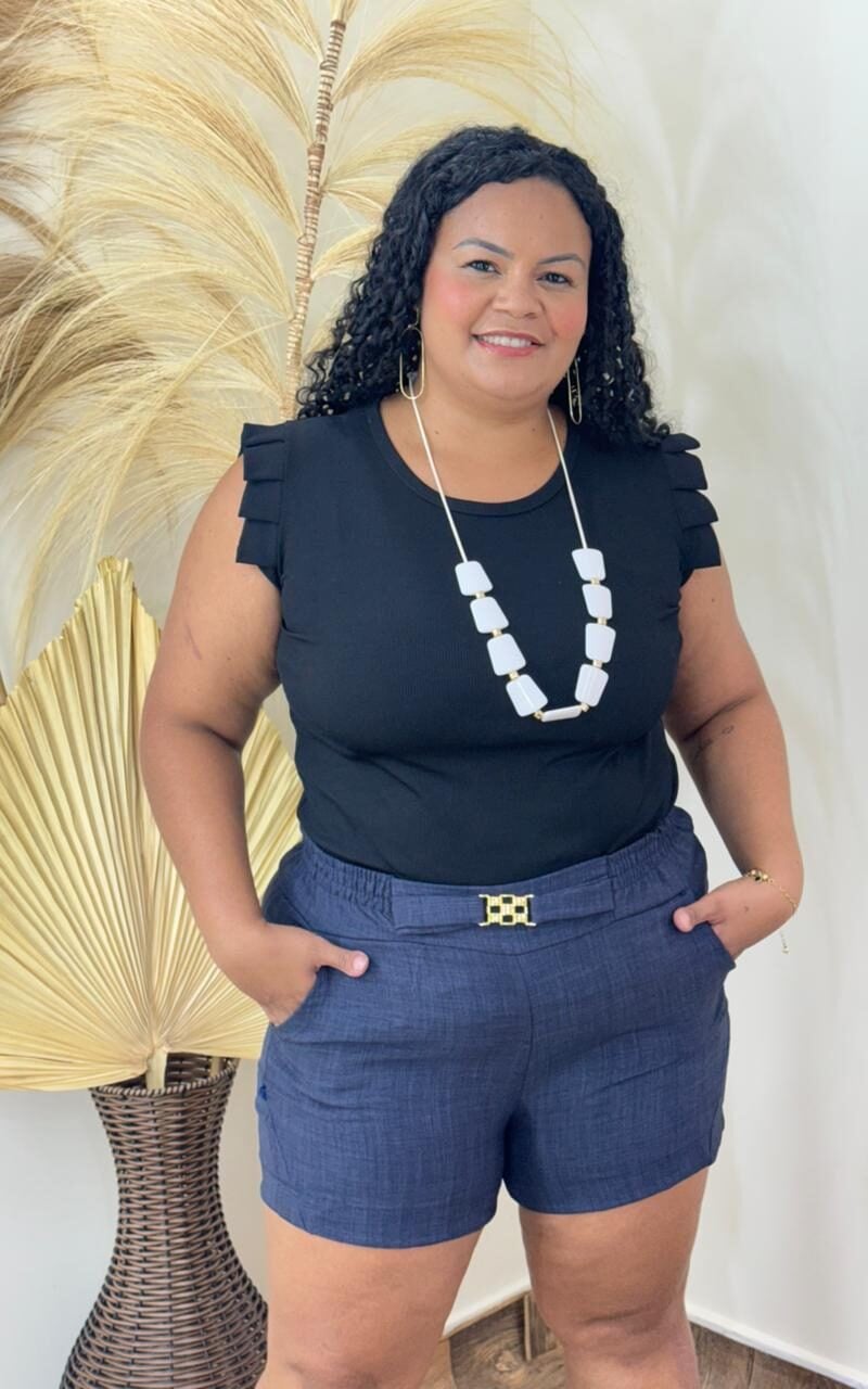 short plus size yasminah 6526
