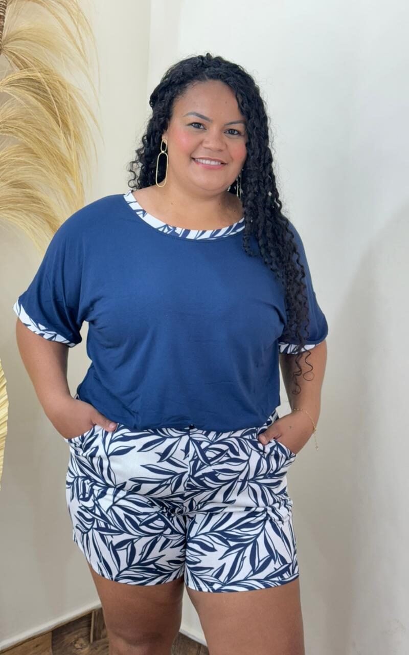 conjunto plus size kaelith