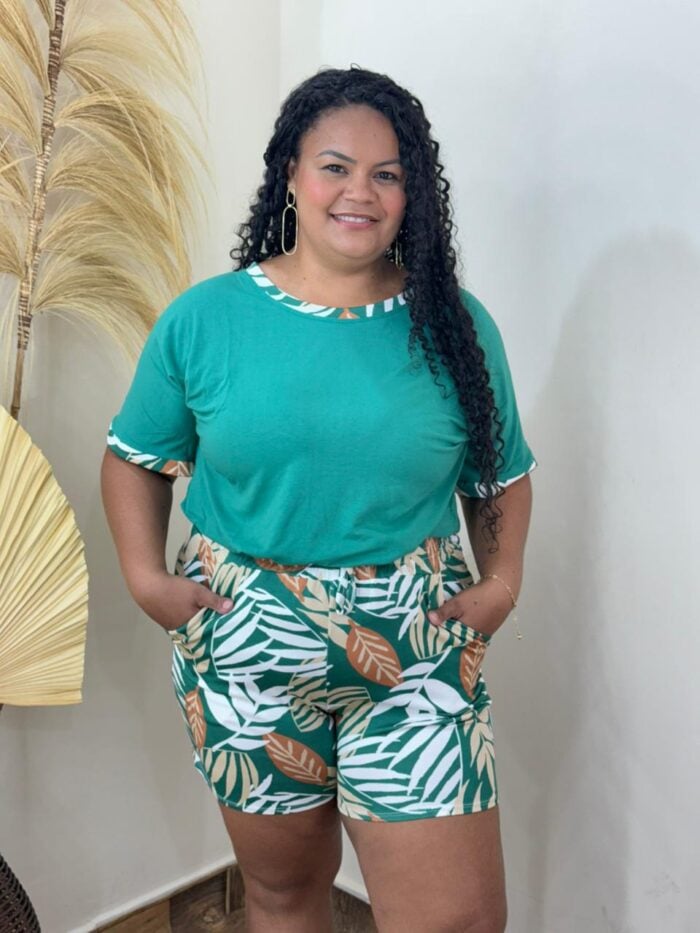 conjunto plus size kaelith