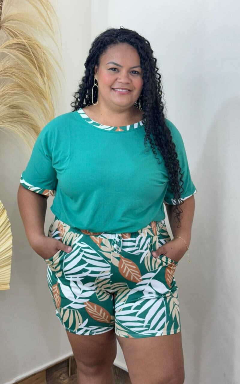 conjunto plus size kaelith