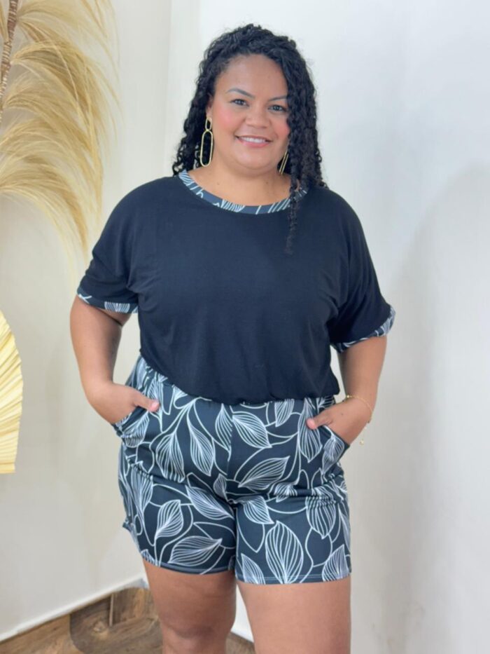 conjunto plus size kaelith