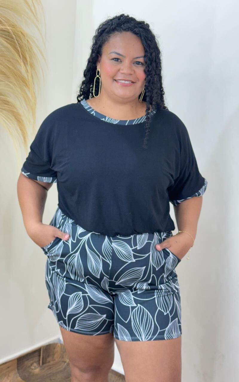 conjunto plus size kaelith