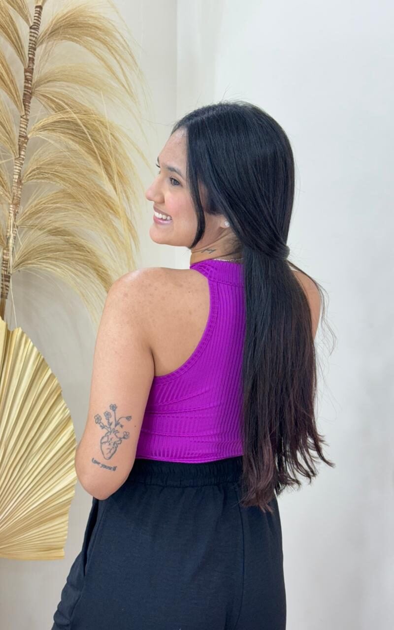 blusa canelada alira 8257
