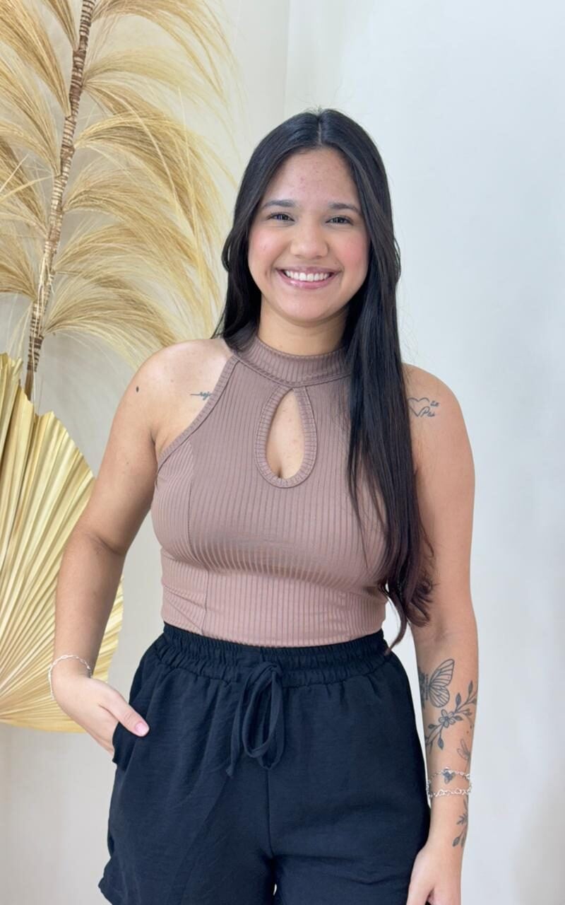 blusa canelada alira 8257