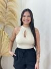 blusa canelada alira 8257